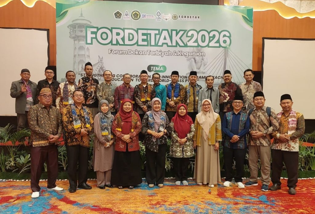 PERTEMUAN - Fordetak menggelar pembukaan pertemuan tahunan, Rabu (12/8/2026). Kali ini UIN Antasari Banjarmasin menjadi tuan rumah.